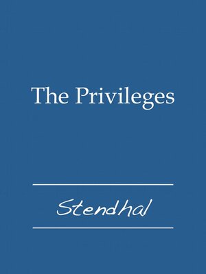 cover image of The Privileges